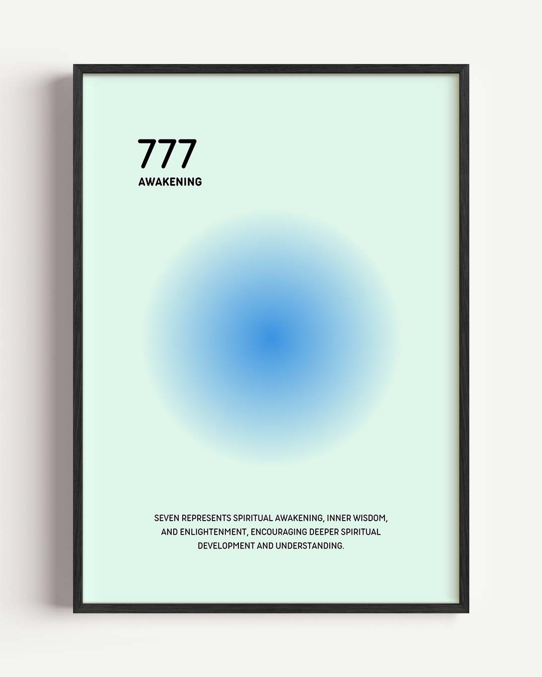 777 Spirituele Ontwaking Poster-WallArtistic