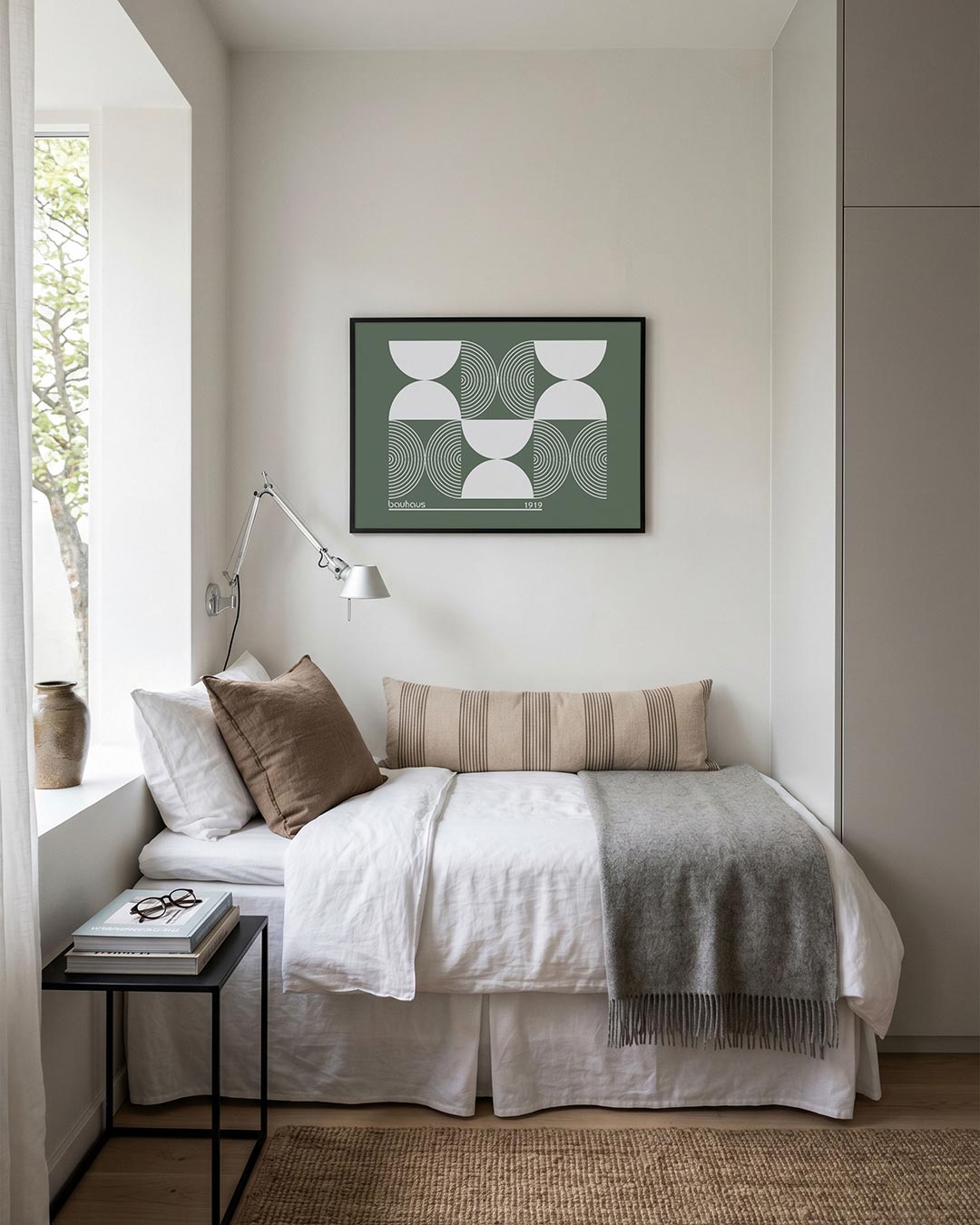 Cirkelvormen en lijnen Poster