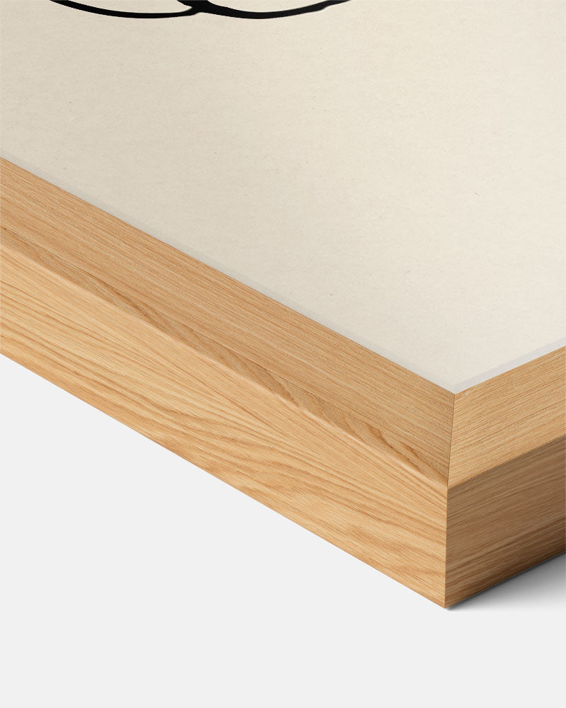 Stijlvolle Croissant Poster-WallArtistic