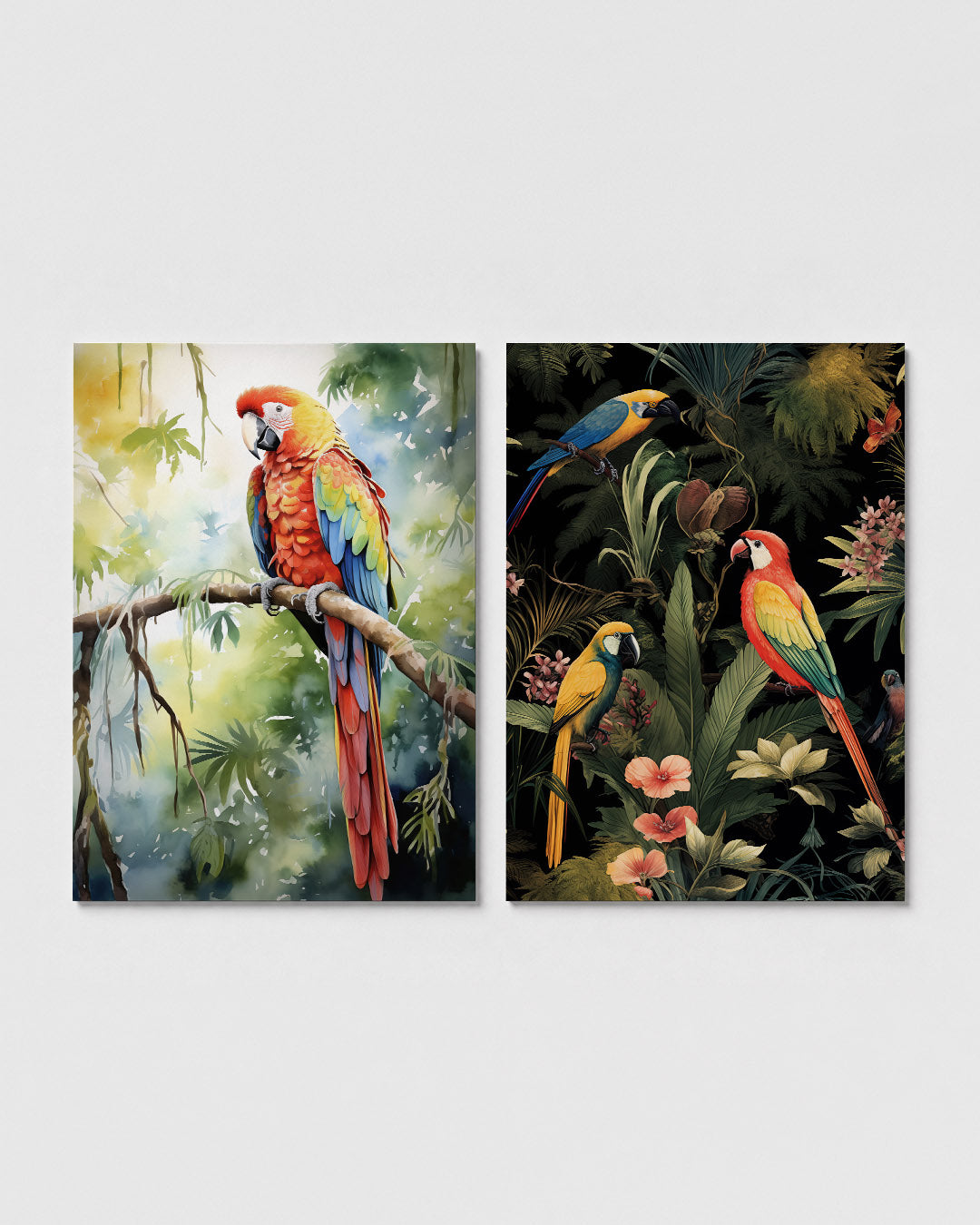 Kleurrijke vogelpracht Posterset