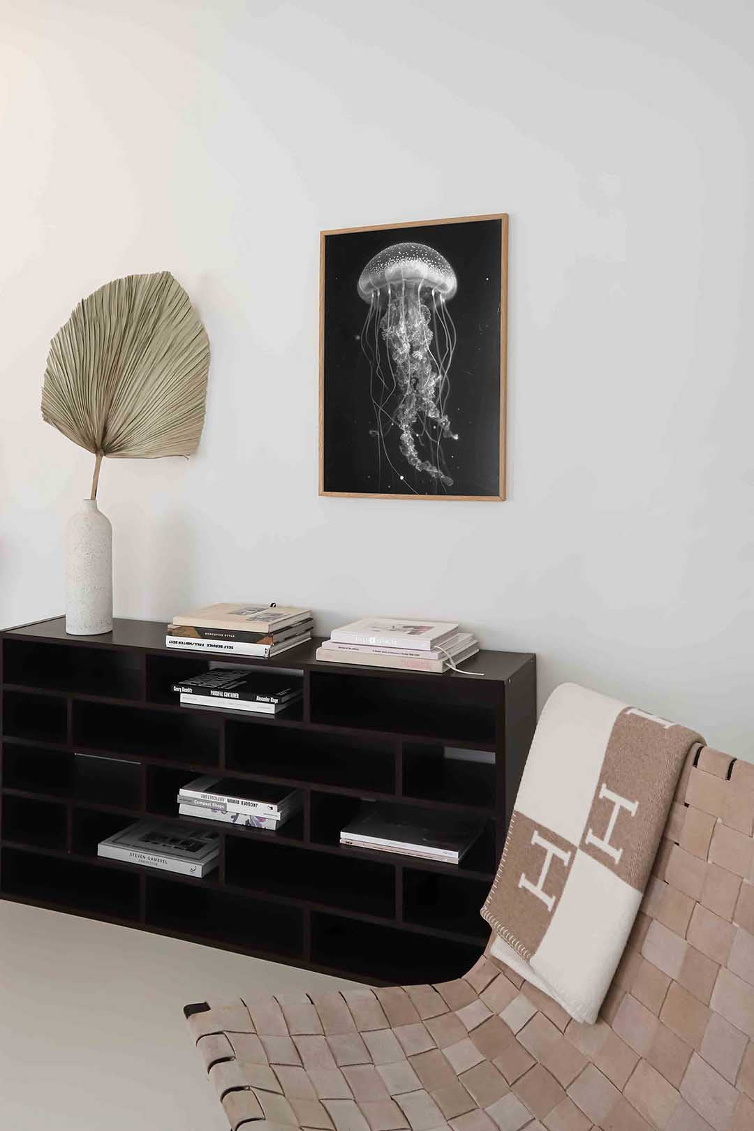 Kwal in zwart wit Poster