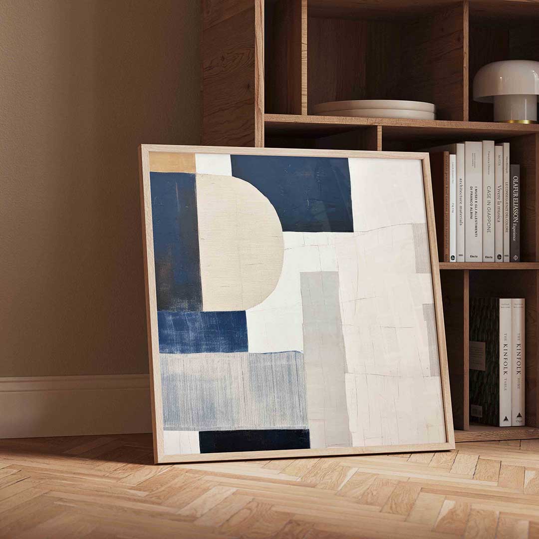 Abstracte vormen Poster