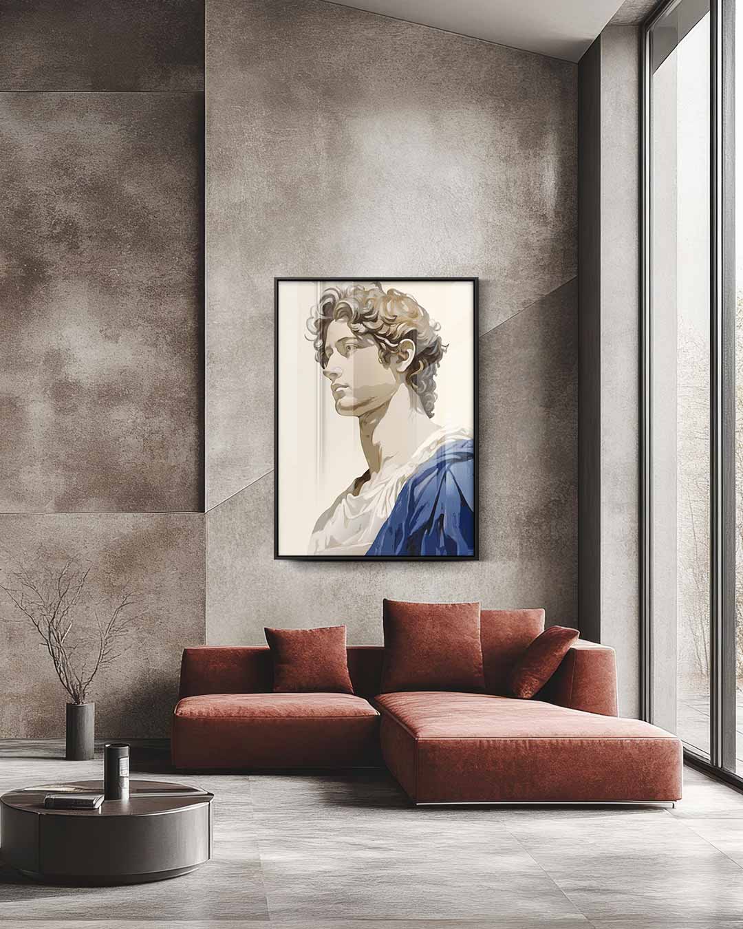 Klassieke Elegantie Kunstwerk-canvas-dibond-plexiglas-wanddecoratie-WallArtistic