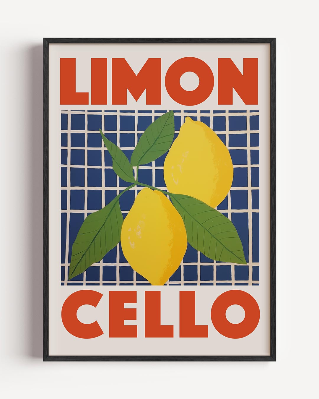 Verfrissende Limoncello Poster-WallArtistic