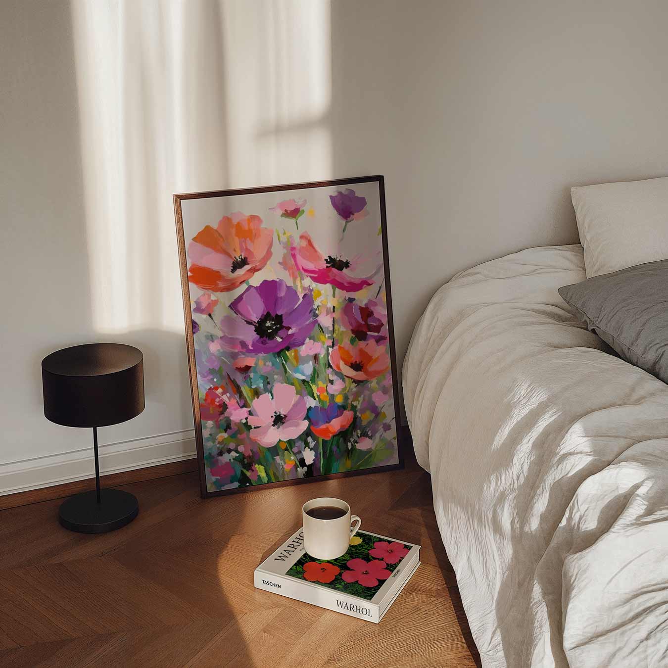 Bloemenpracht in Kleur Poster