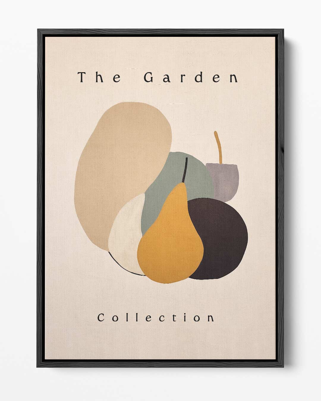 Organische Vormen in de Tuin Kunstwerk-canvas-dibond-plexiglas-wanddecoratie-WallArtistic