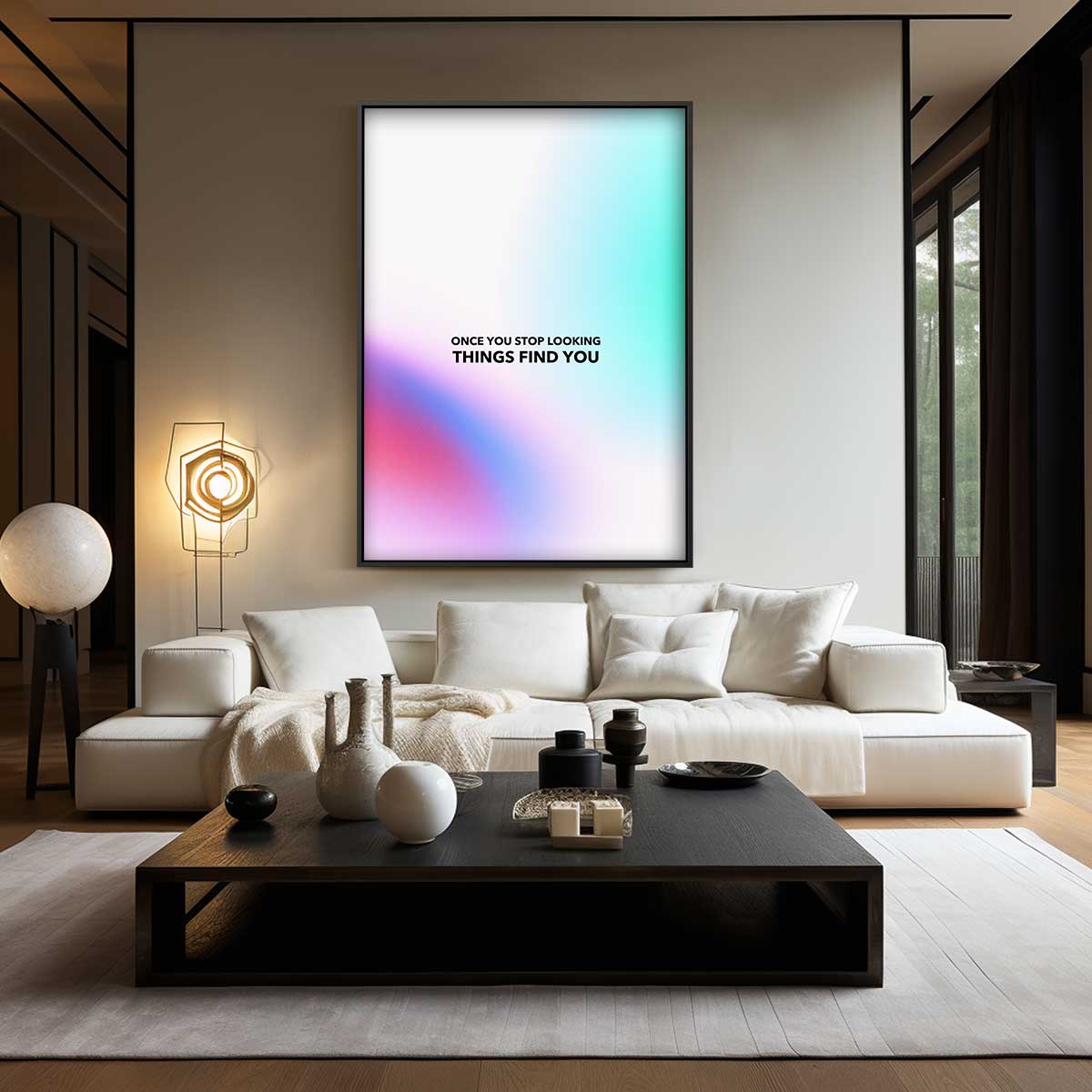 Inspirerende Kleurenreeks Kunstwerk-canvas-dibond-plexiglas-wanddecoratie-WallArtistic