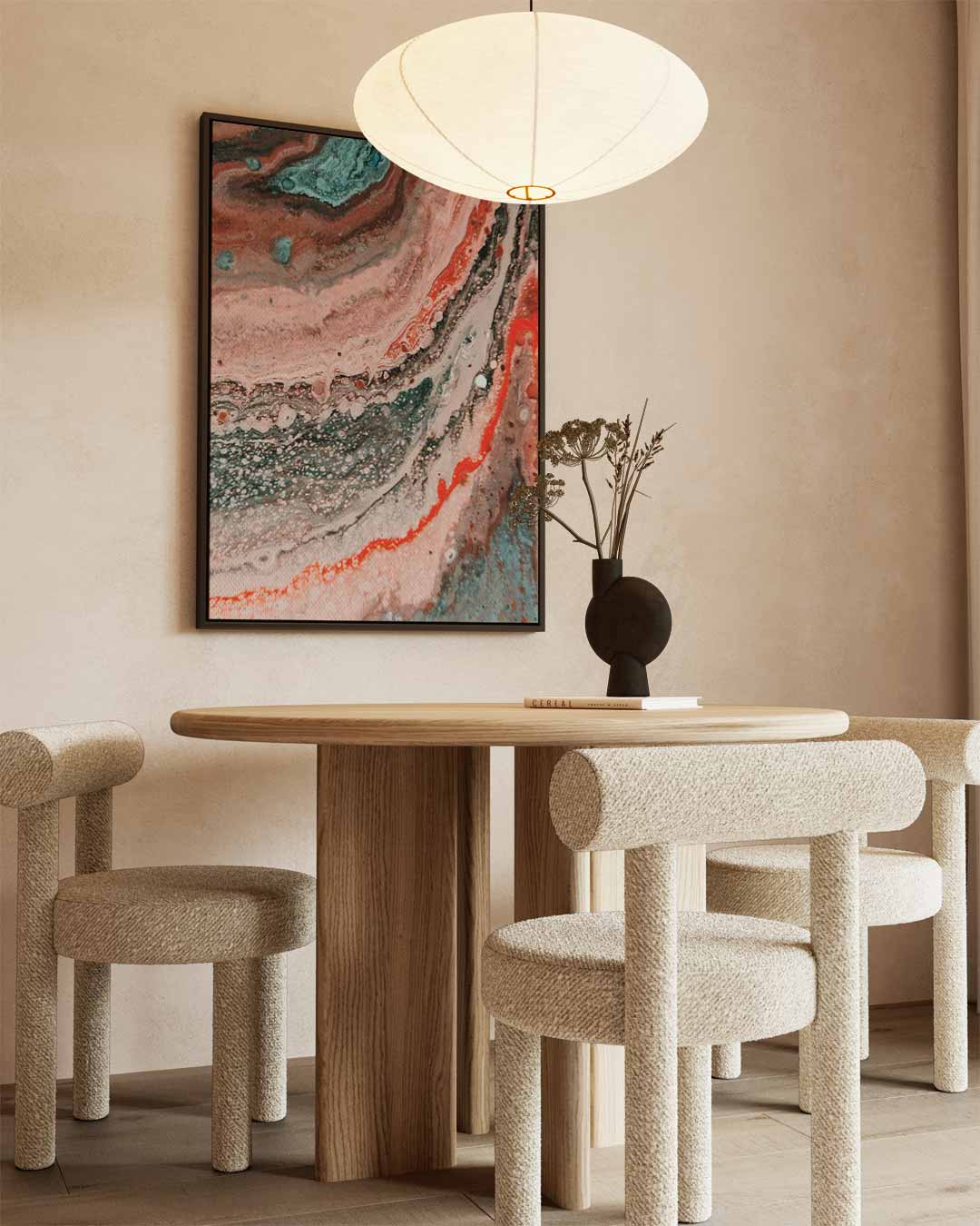 Kleurrijke Whirlpool Kunstwerk-canvas-dibond-plexiglas-wanddecoratie-WallArtistic