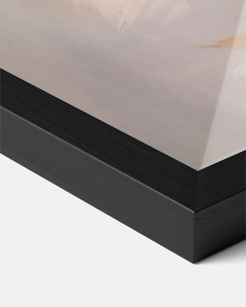 Bloemenpracht in Neutrale Tint Poster-WallArtistic