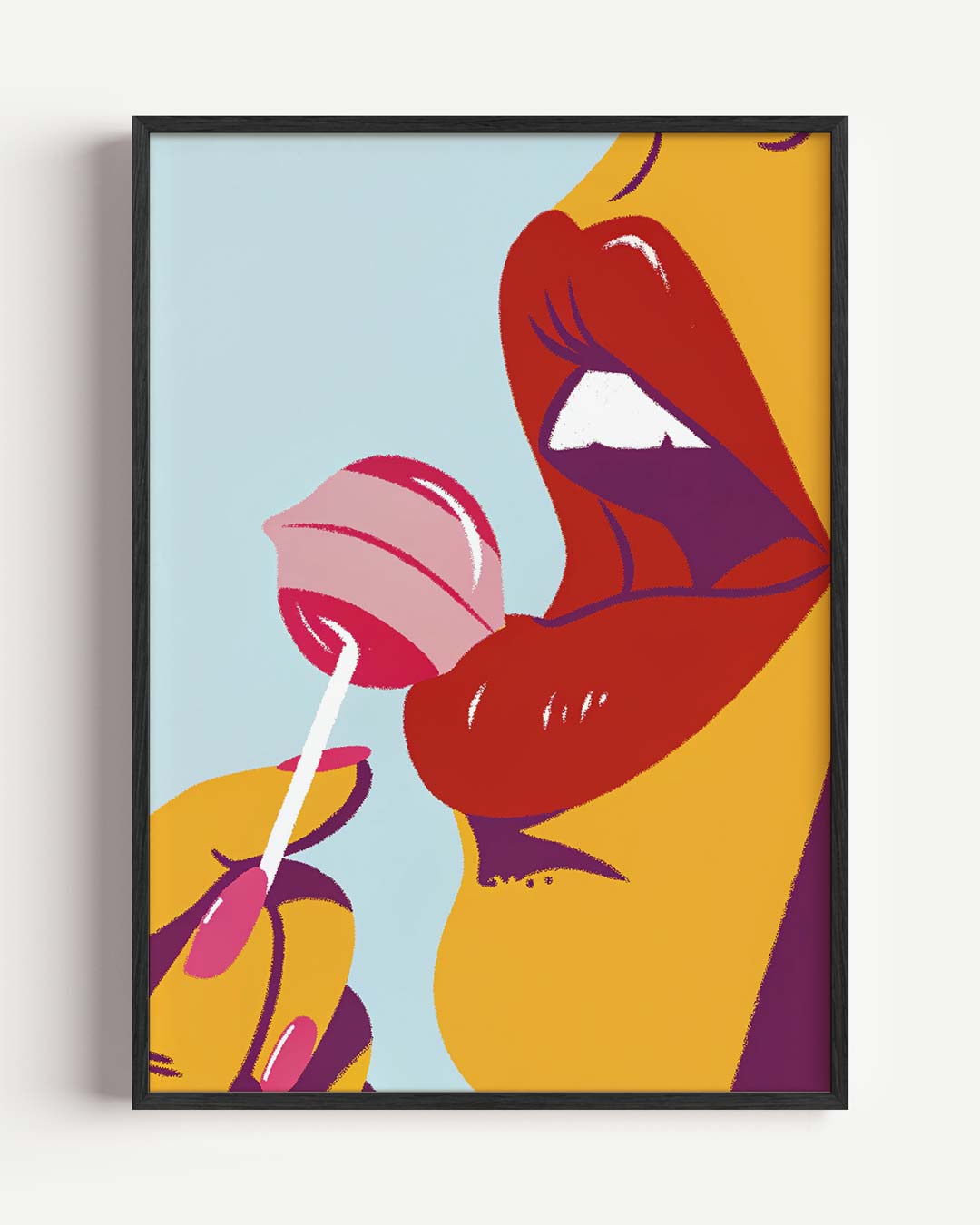 Zoete Schoonheid Poster-WallArtistic