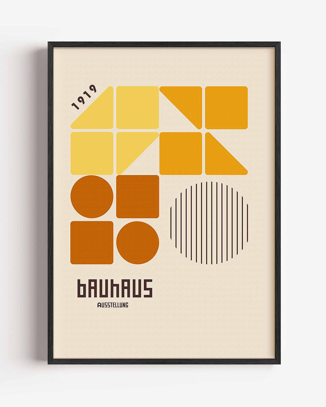 Vorm en kleurvlakken Poster