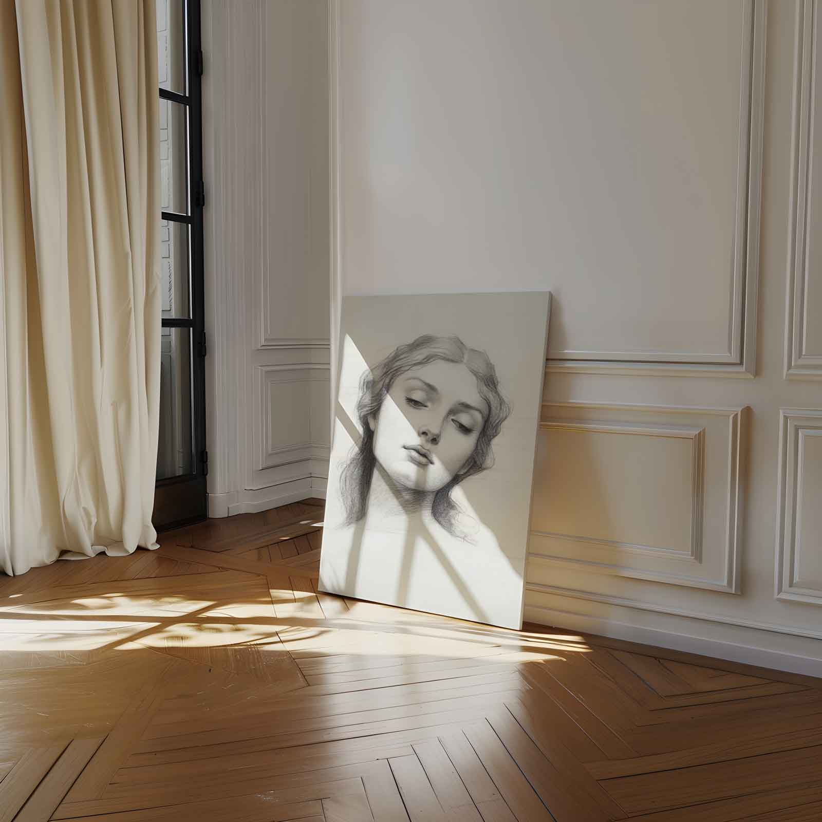 Tijdloze Elegantie Kunstwerk-canvas-dibond-plexiglas-wanddecoratie-WallArtistic