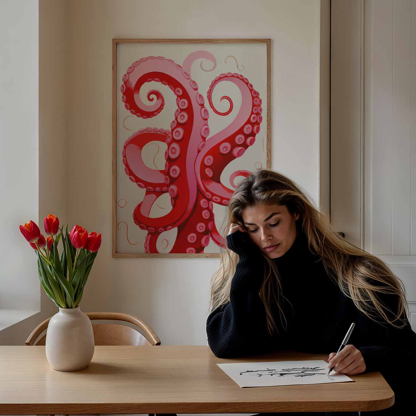 Octopus Tentakels Poster