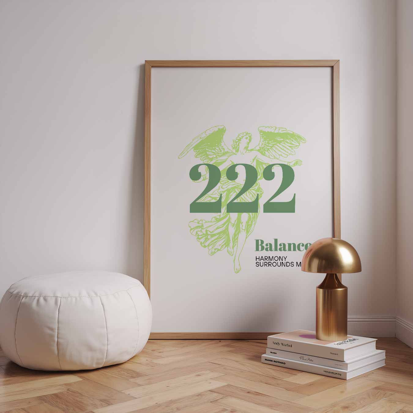 Engel van Balans Poster