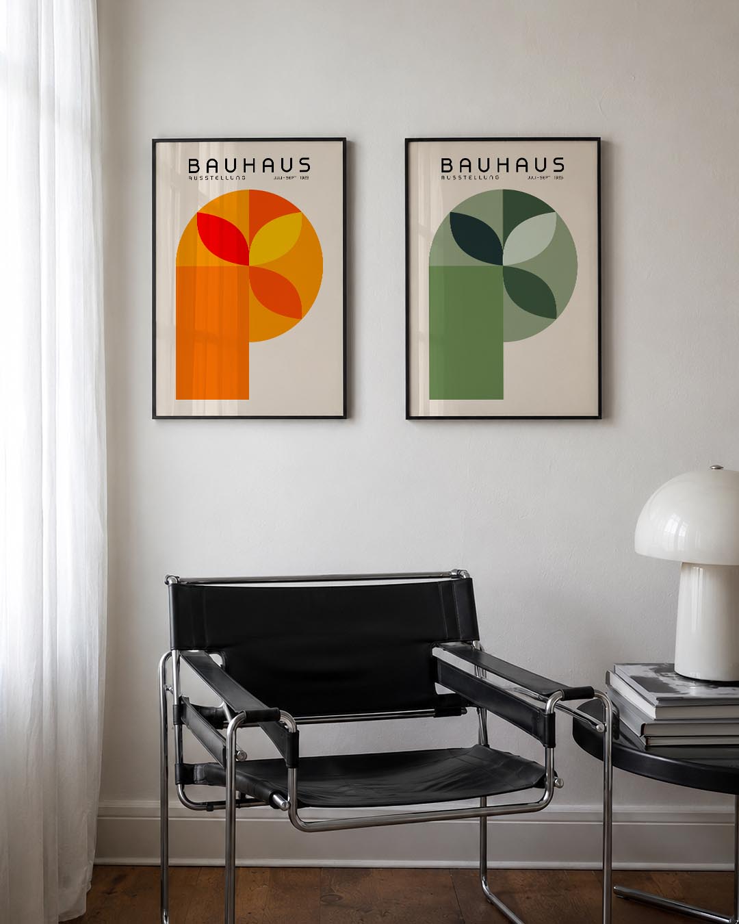 Kleurrijke vormen Posterset