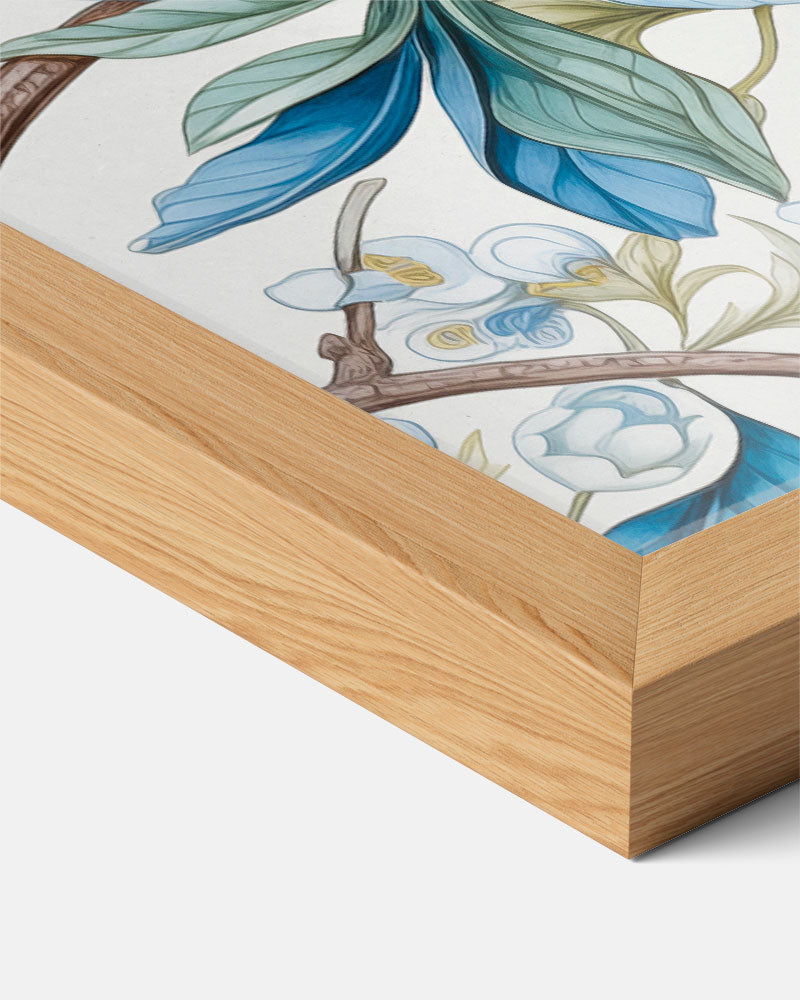 Verfrissende Citroen en Bladeren Poster-WallArtistic