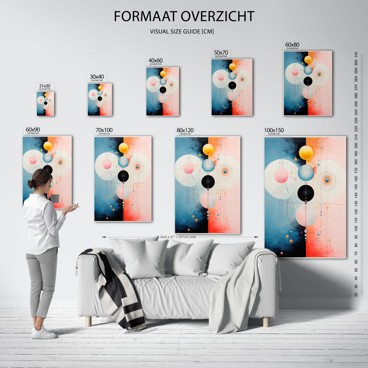 Geometrische vormen Poster