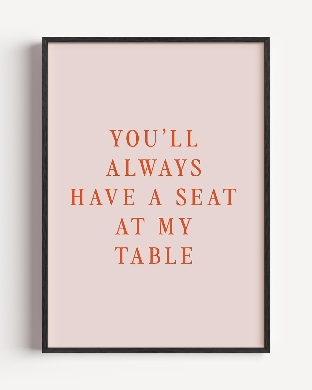 Gezellige Welkomstposter-WallArtistic