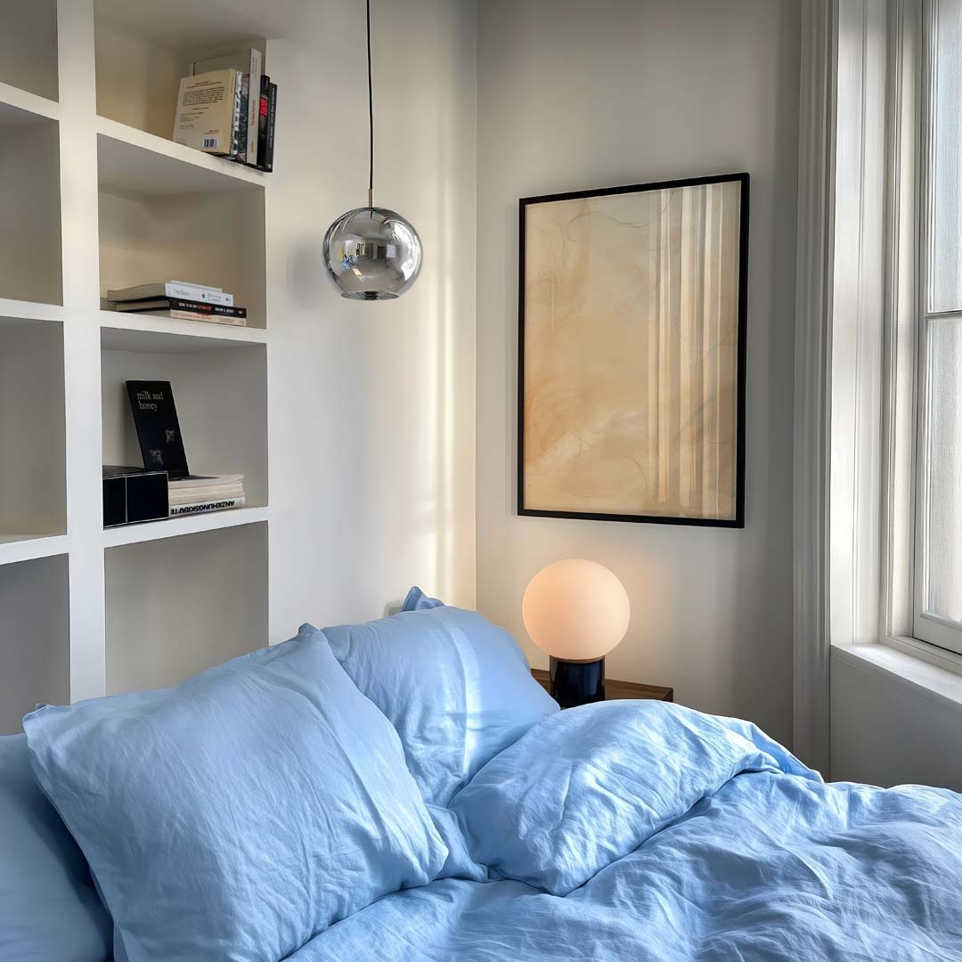 Zachte Elegantie Abstracte Poster-WallArtistic