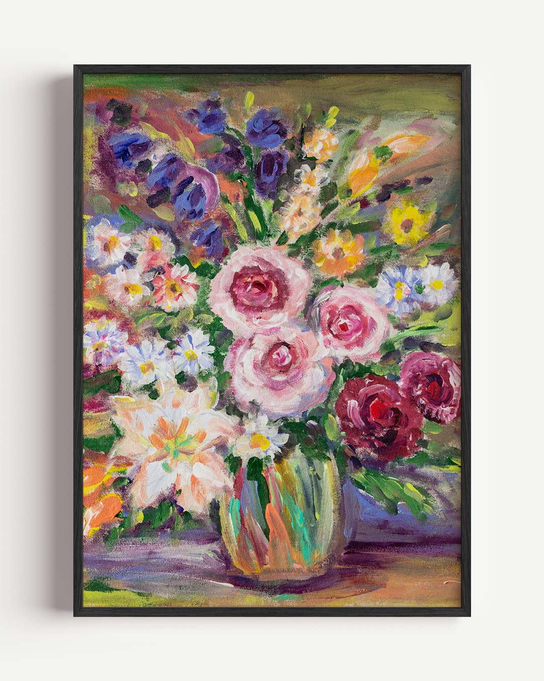 Bloemenvaas Poster-WallArtistic