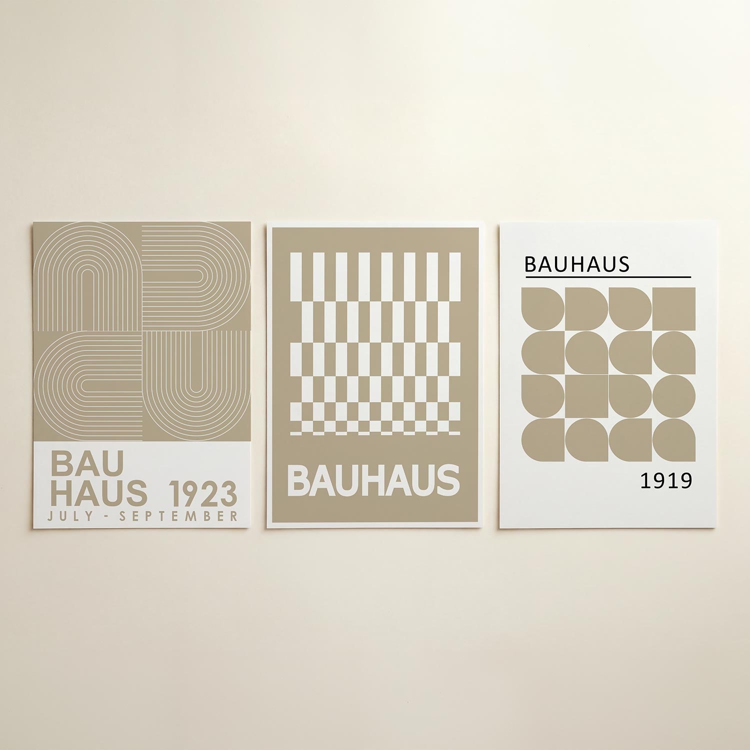 Lijnen en vormen Posterset