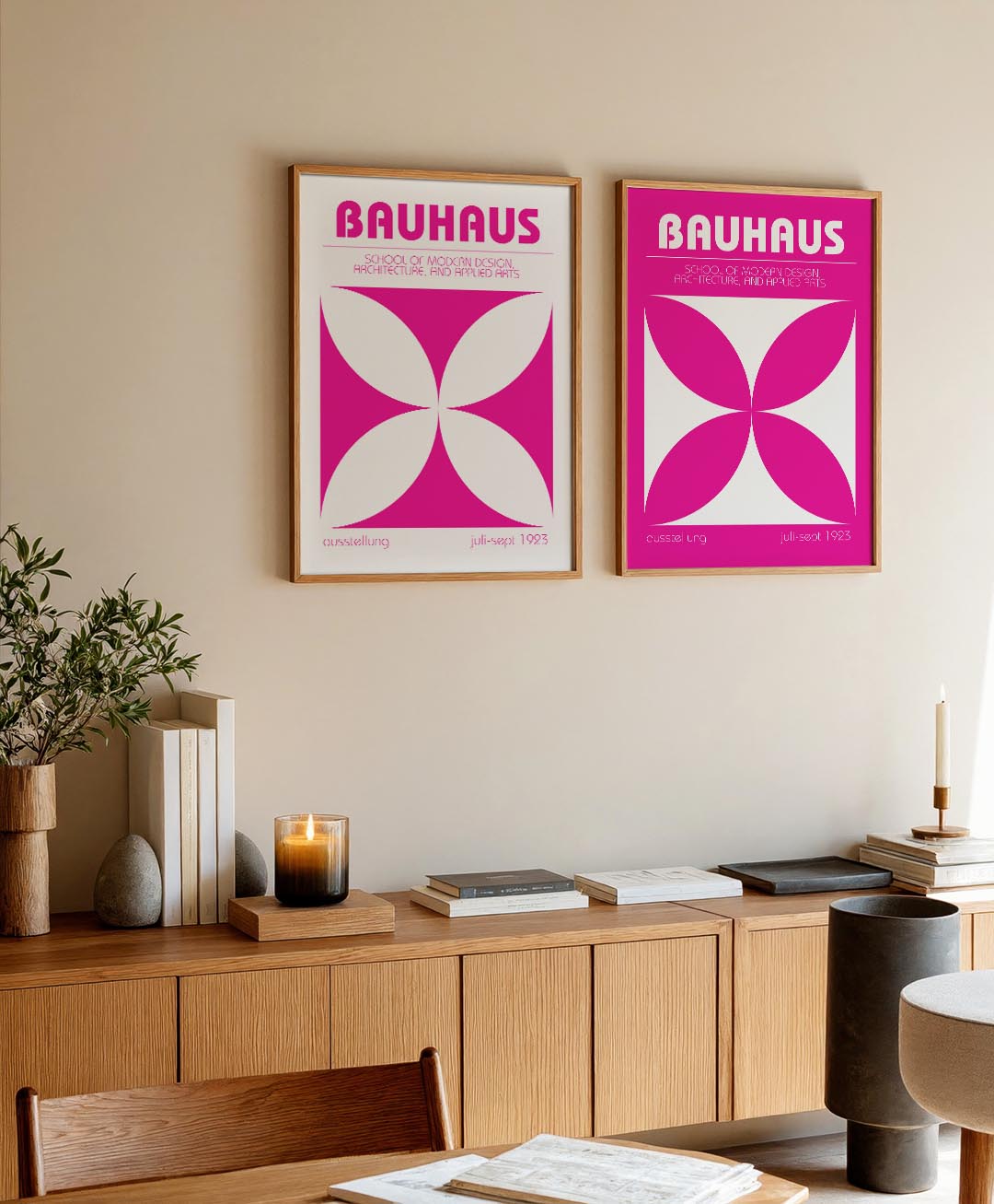 Vormen en kleur Posterset