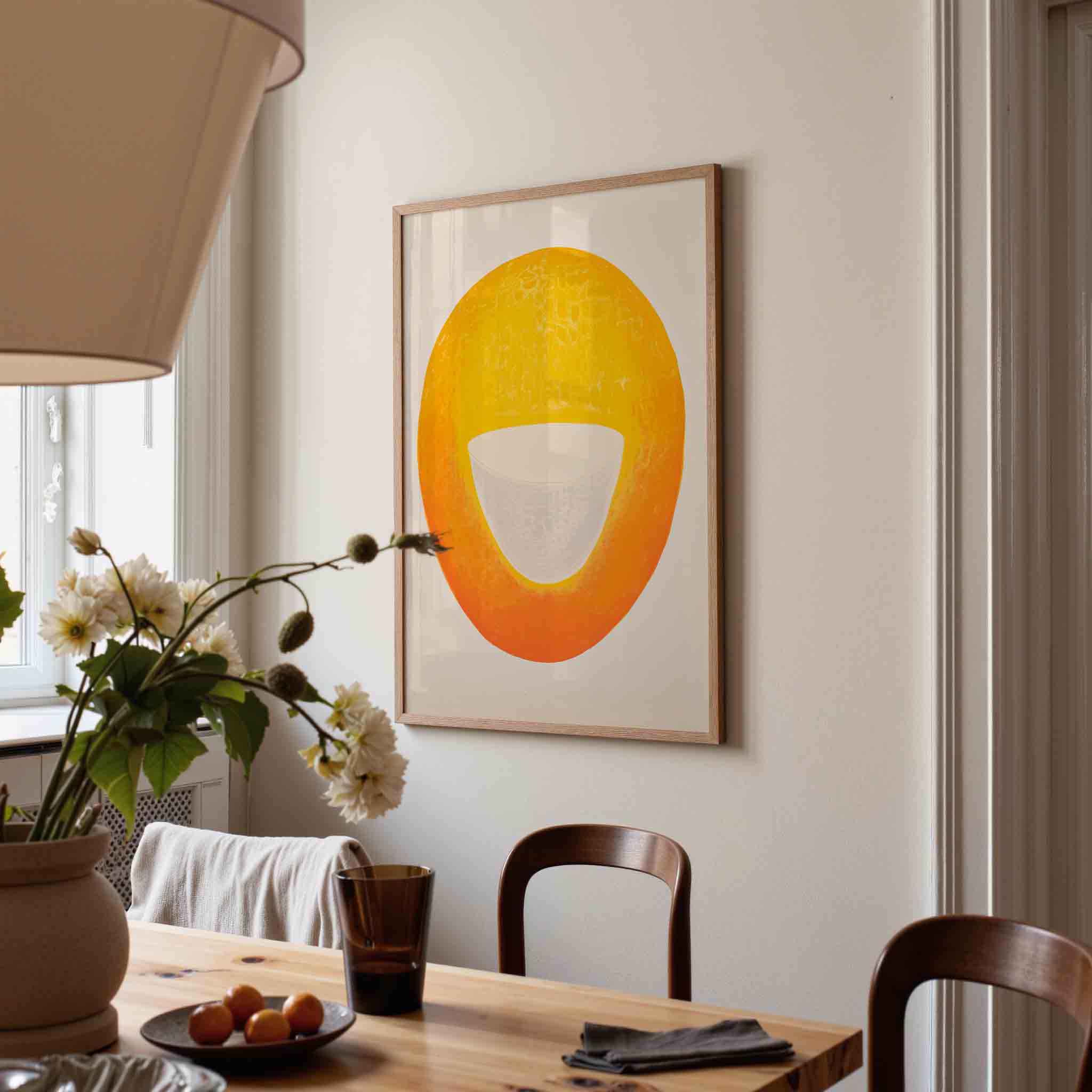 Ovale vormen Poster