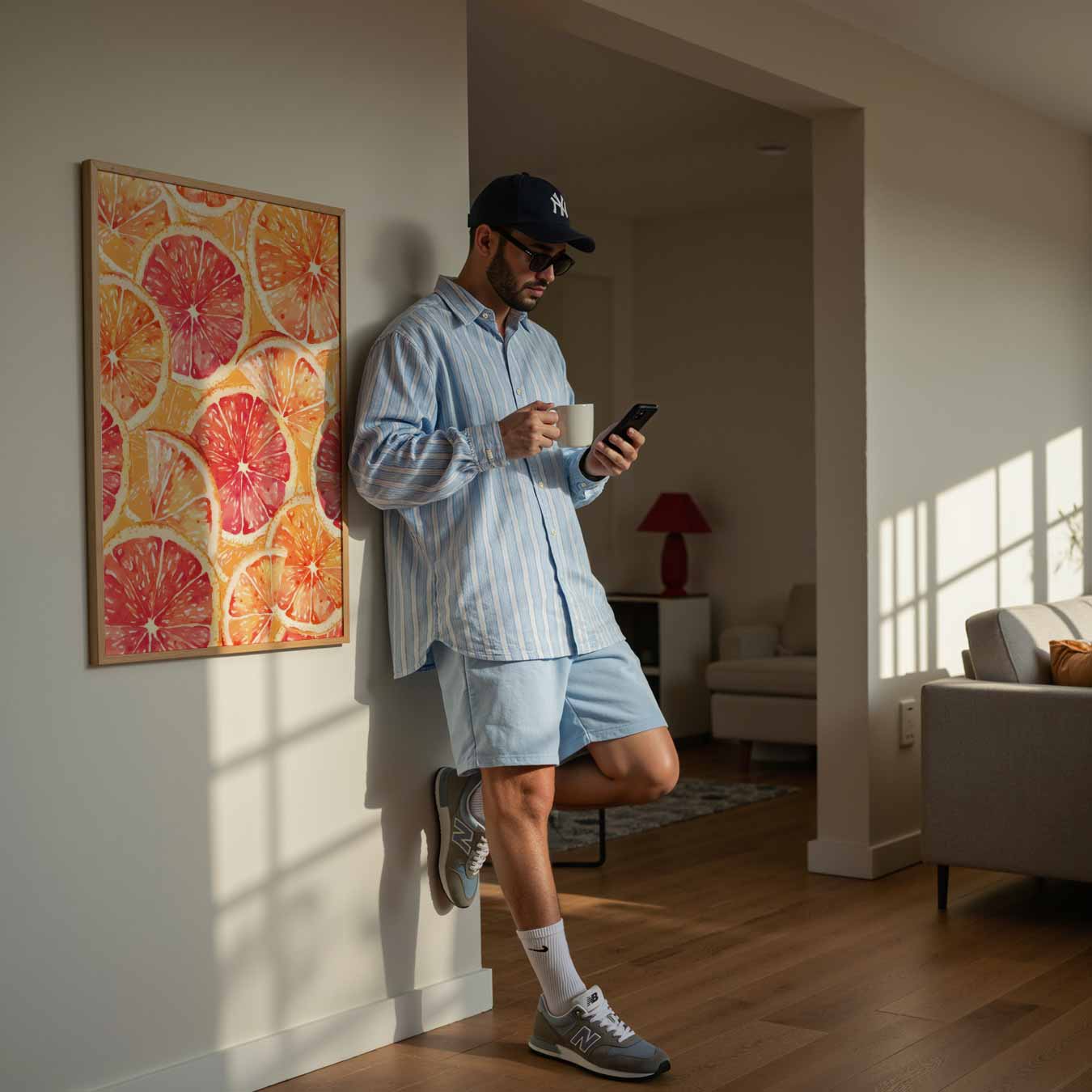 Zomerse Citrus Vruchten Poster-WallArtistic