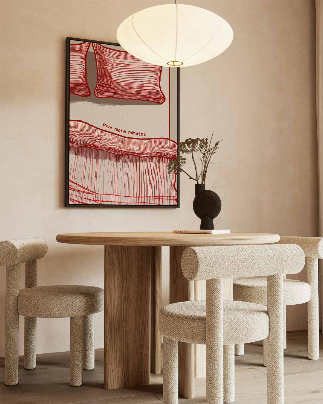 Nog Vijf Minuutjes Kunstwerk-canvas-dibond-plexiglas-wanddecoratie-WallArtistic
