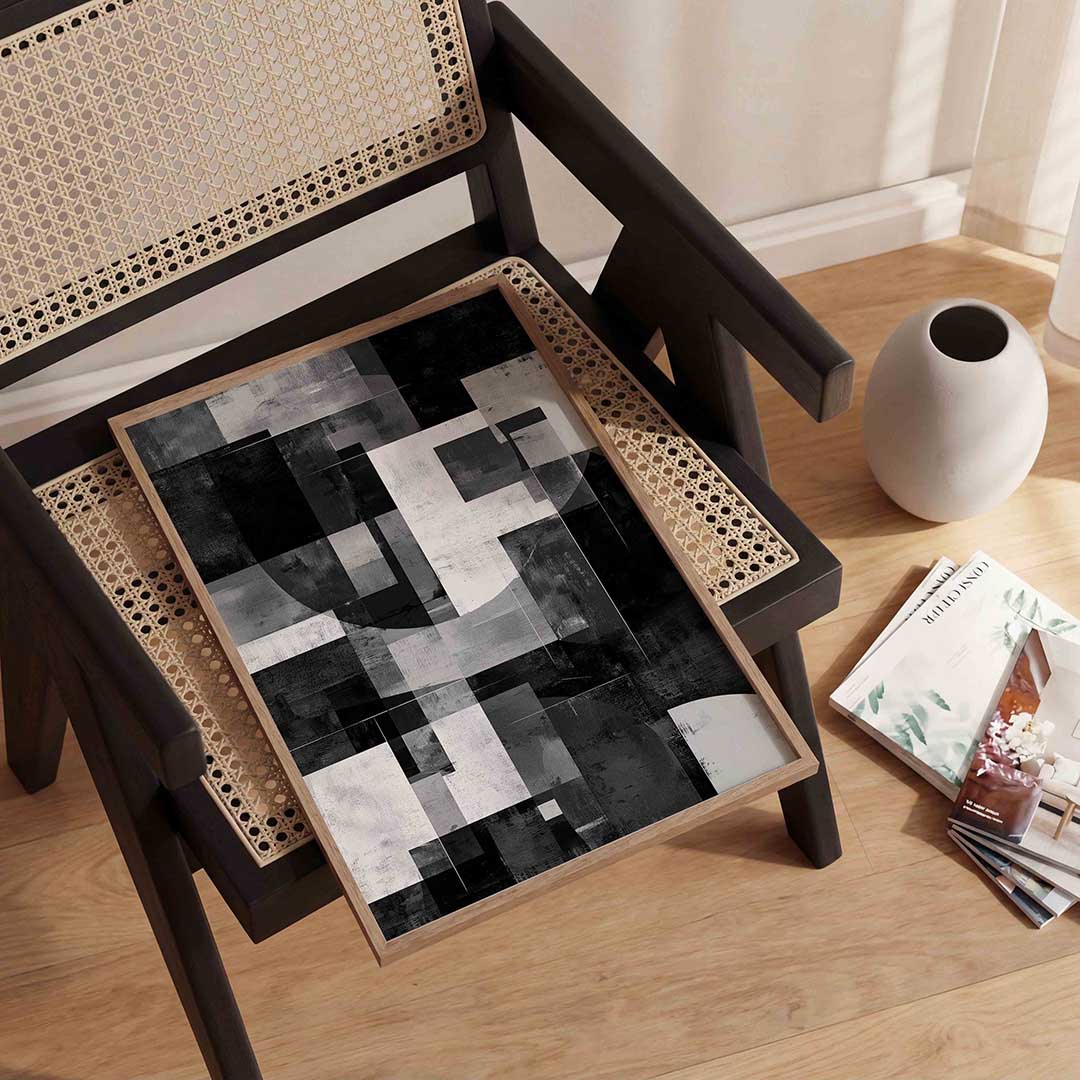 Abstracte vormen Poster