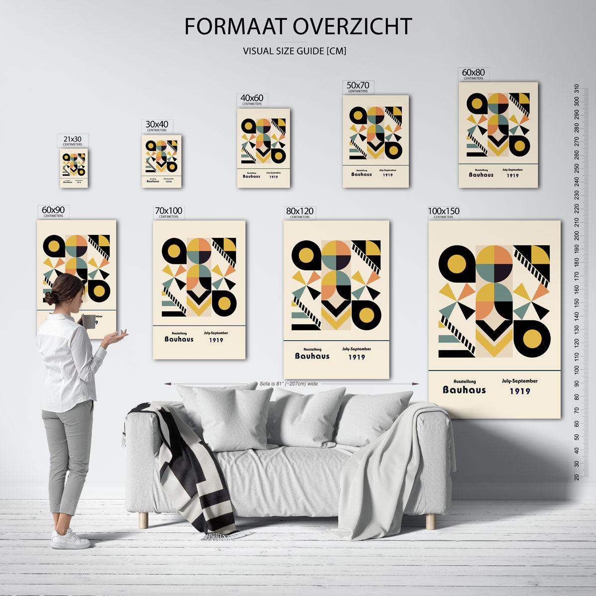 Vorm en balans Poster