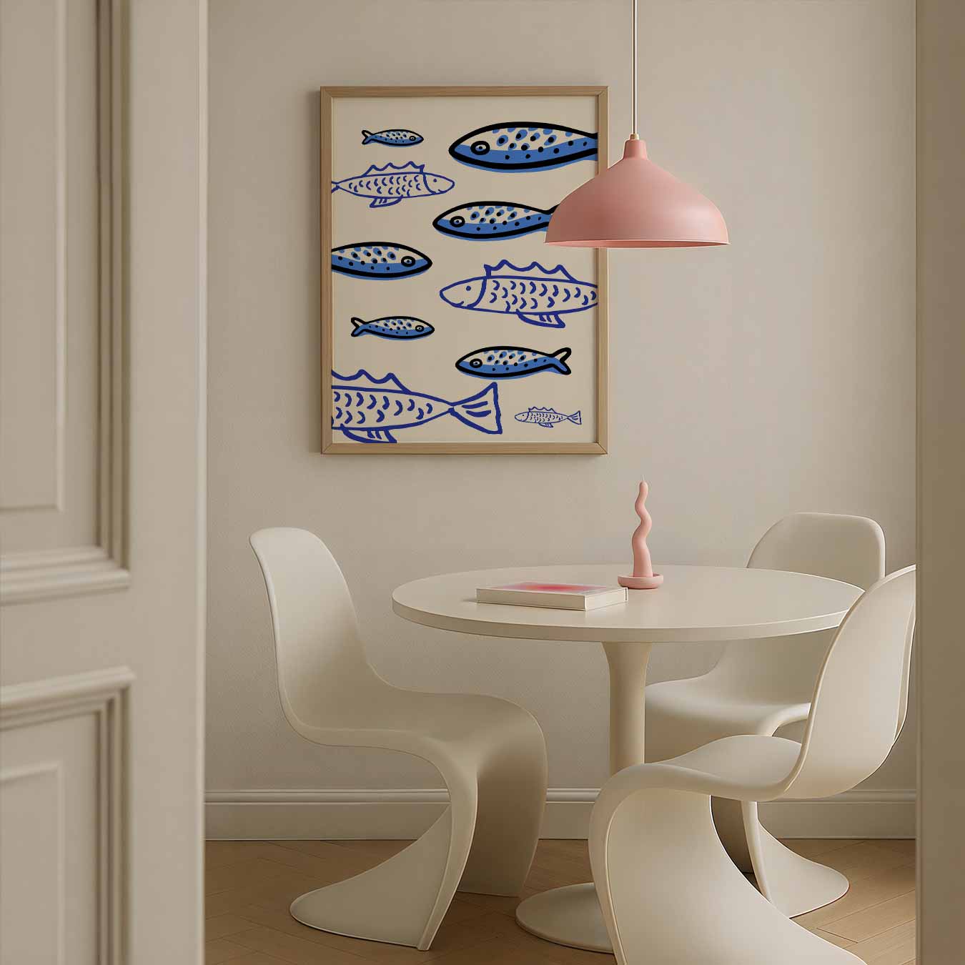 Vrolijke Vissen Poster-WallArtistic