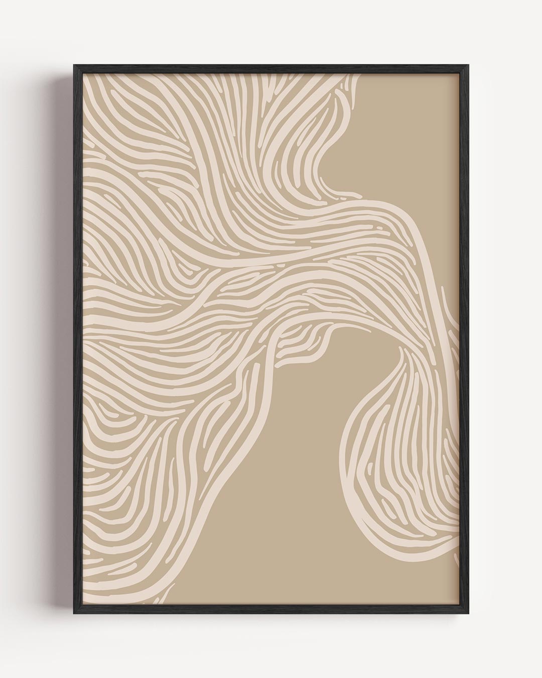 Natuurlijke Flow Wandkunst Poster-WallArtistic