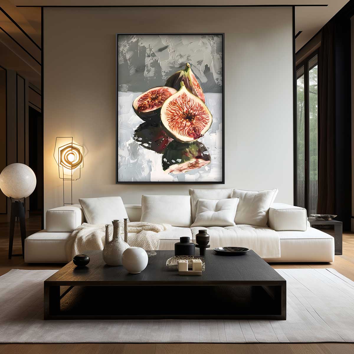 Verse Vijgen Schilderij Kunstwerk-canvas-dibond-plexiglas-wanddecoratie-WallArtistic