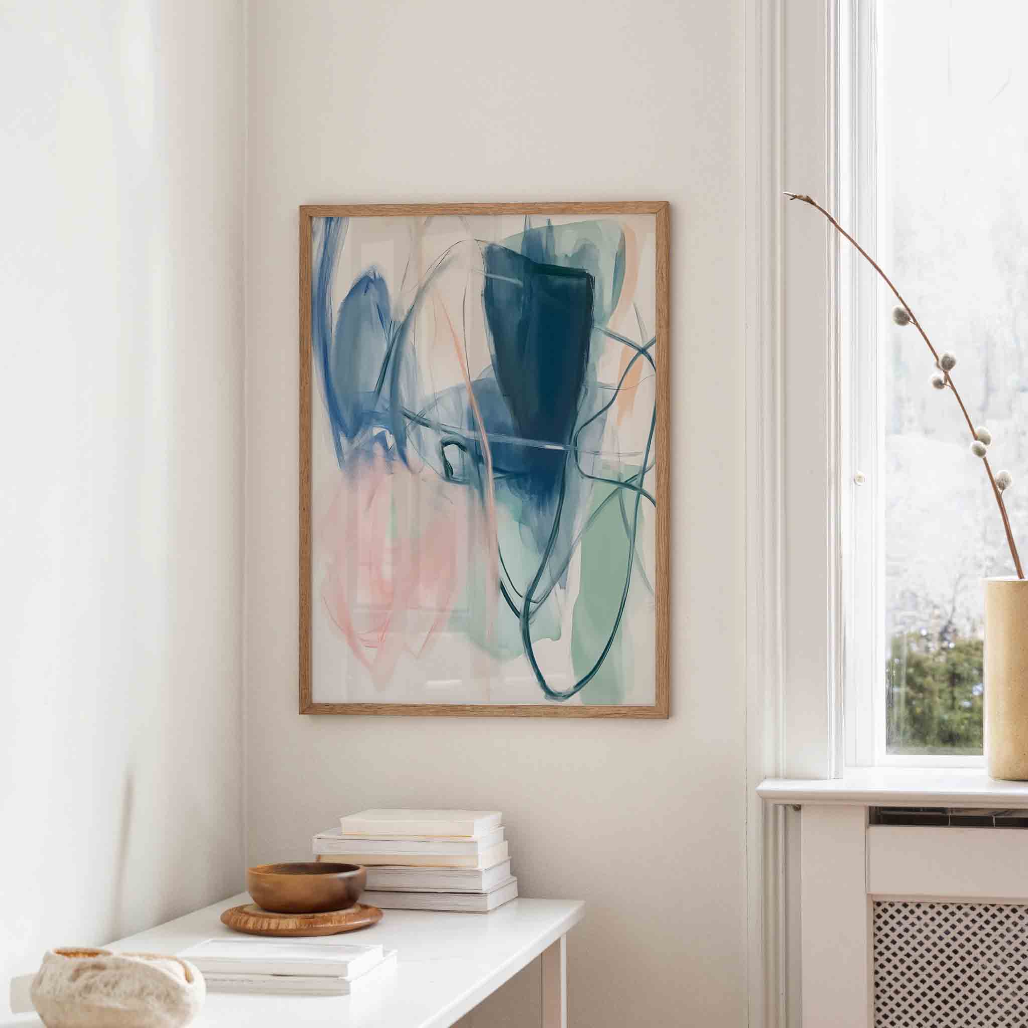 Abstracte vormen Poster
