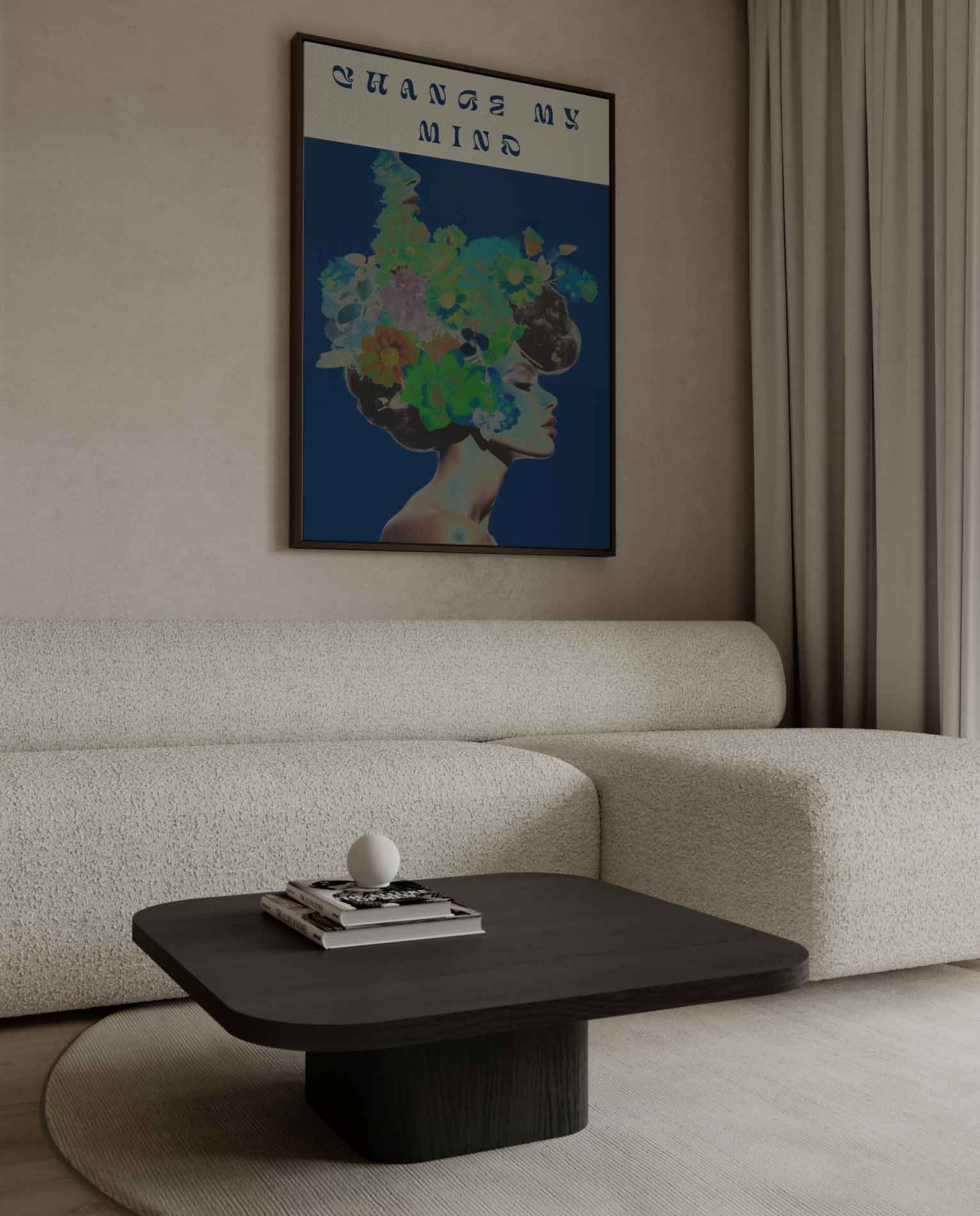 Bloemen van de Geest Kunstwerk-canvas-dibond-plexiglas-wanddecoratie-WallArtistic
