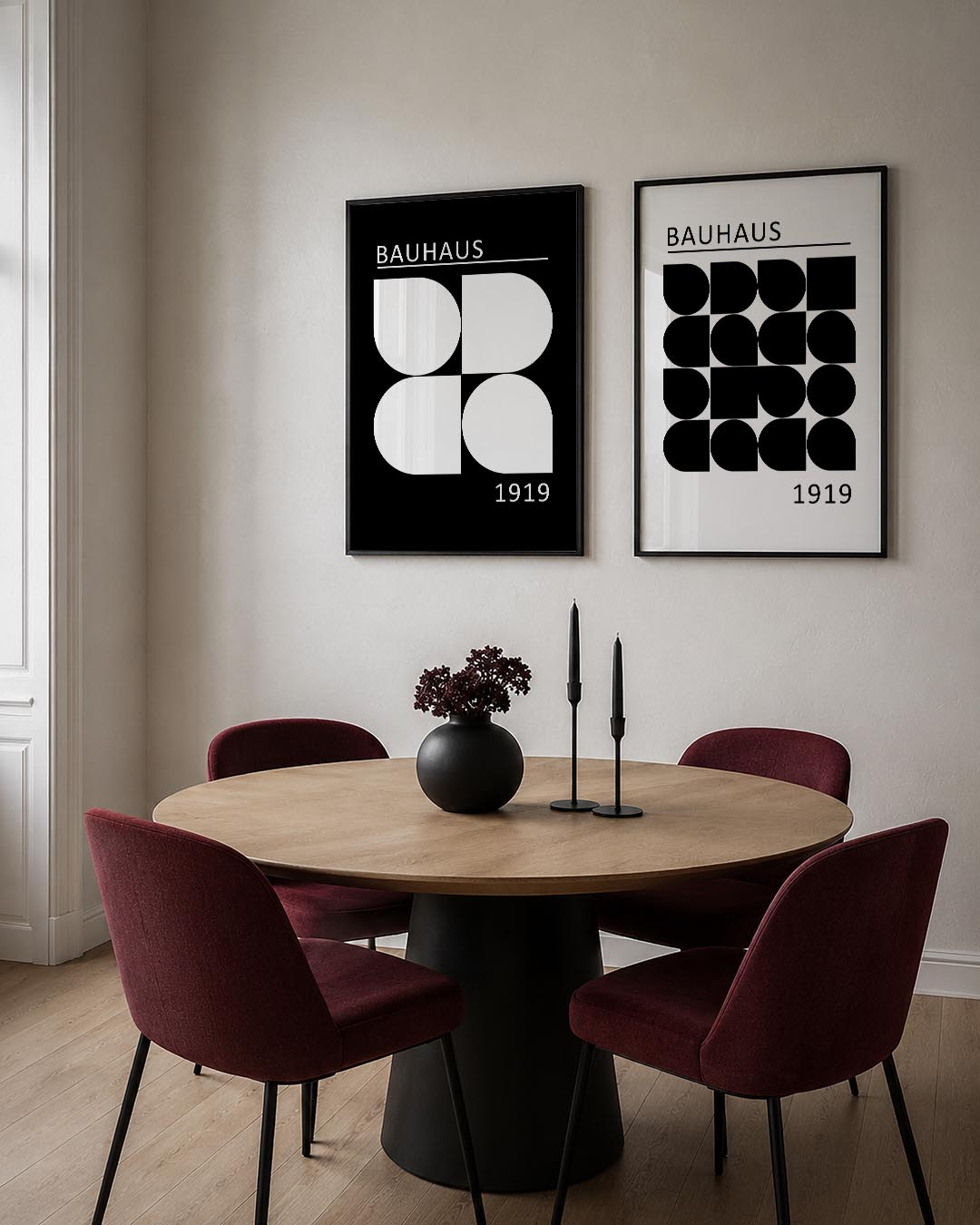 Vorm en balans Posterset