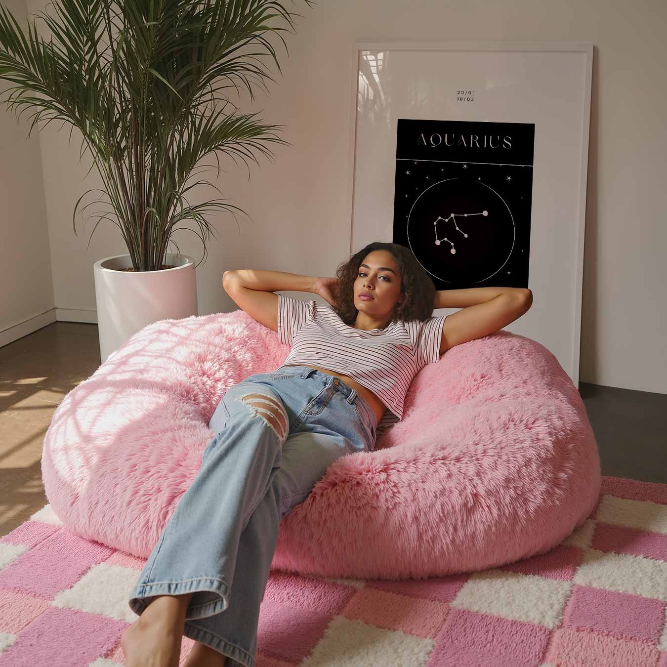 Aquarius Sterrenbeeld Poster-WallArtistic