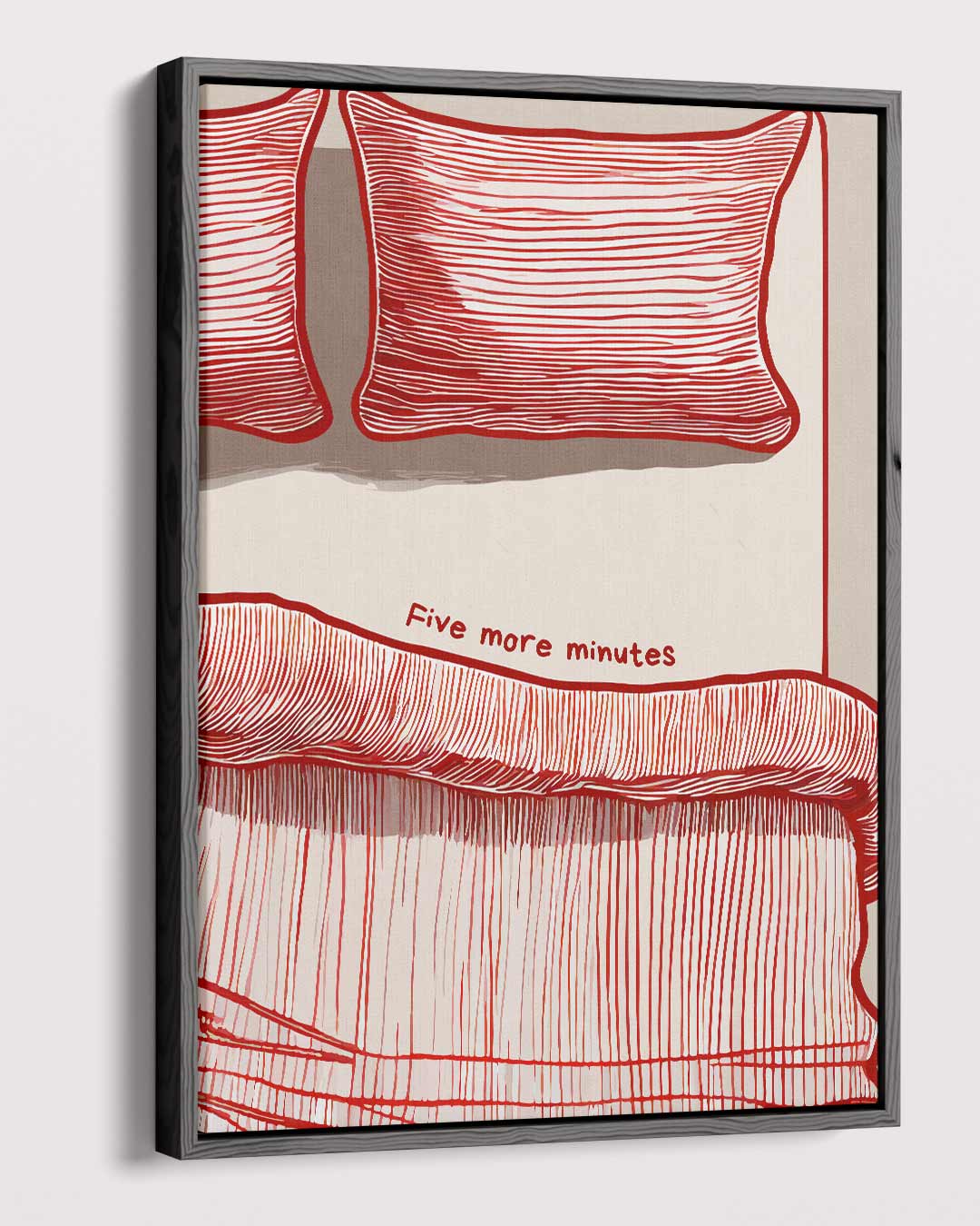 Nog Vijf Minuutjes Kunstwerk-canvas-dibond-plexiglas-wanddecoratie-WallArtistic