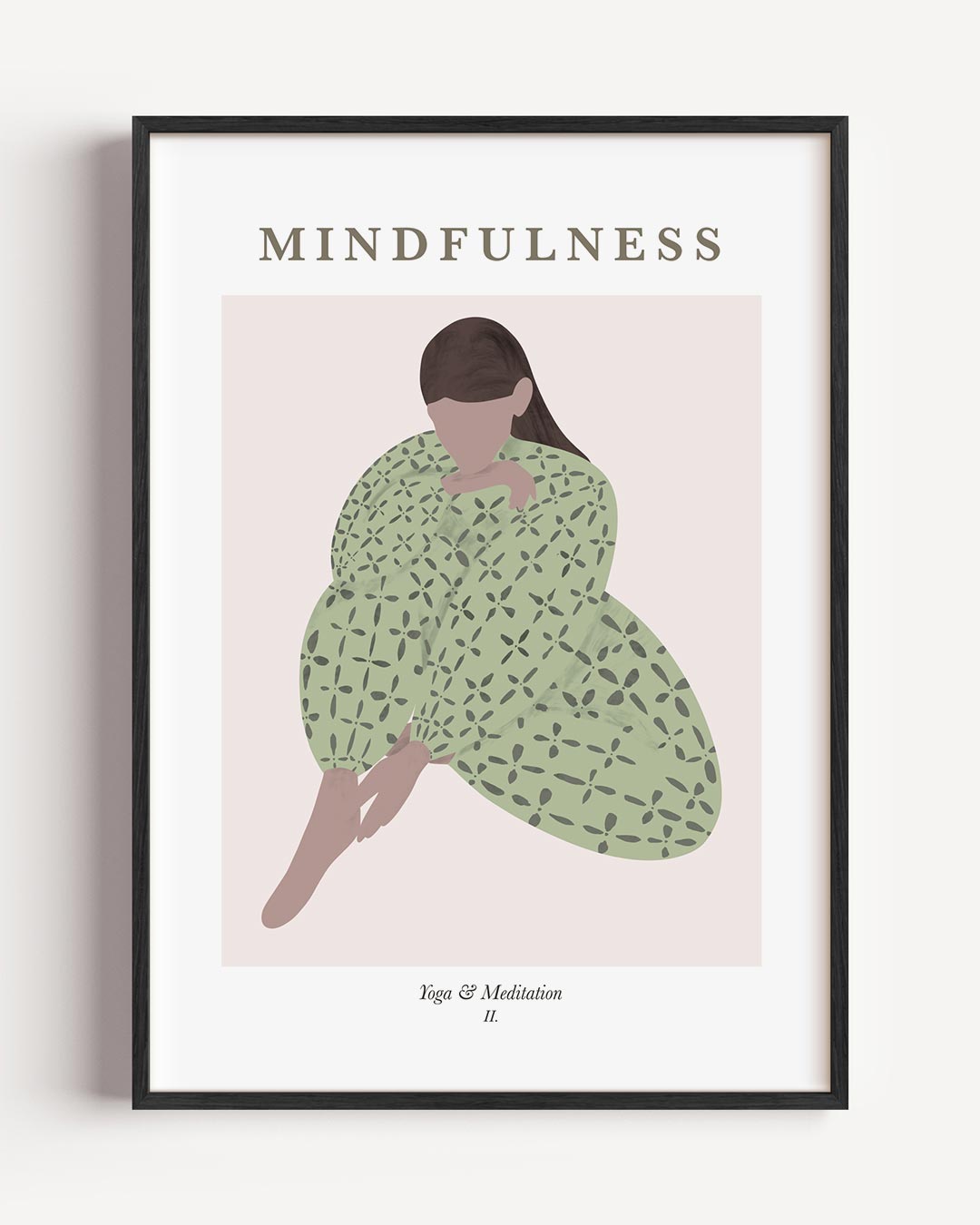 Mindfulness Yoga & Meditatie Poster-WallArtistic