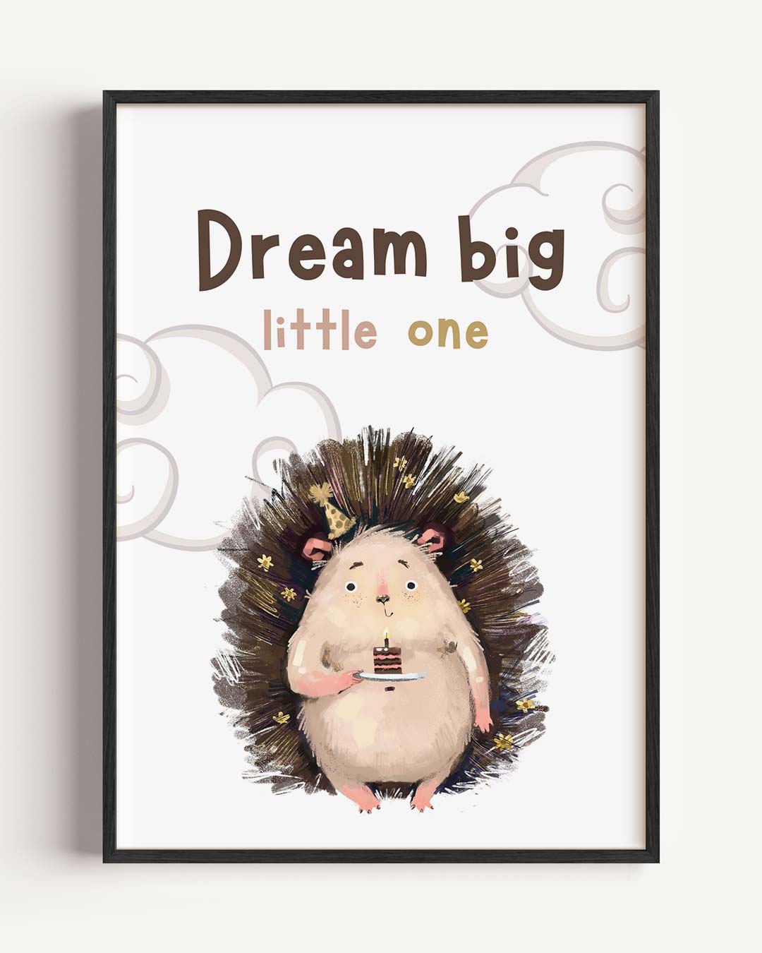 Droom Egel Poster-WallArtistic