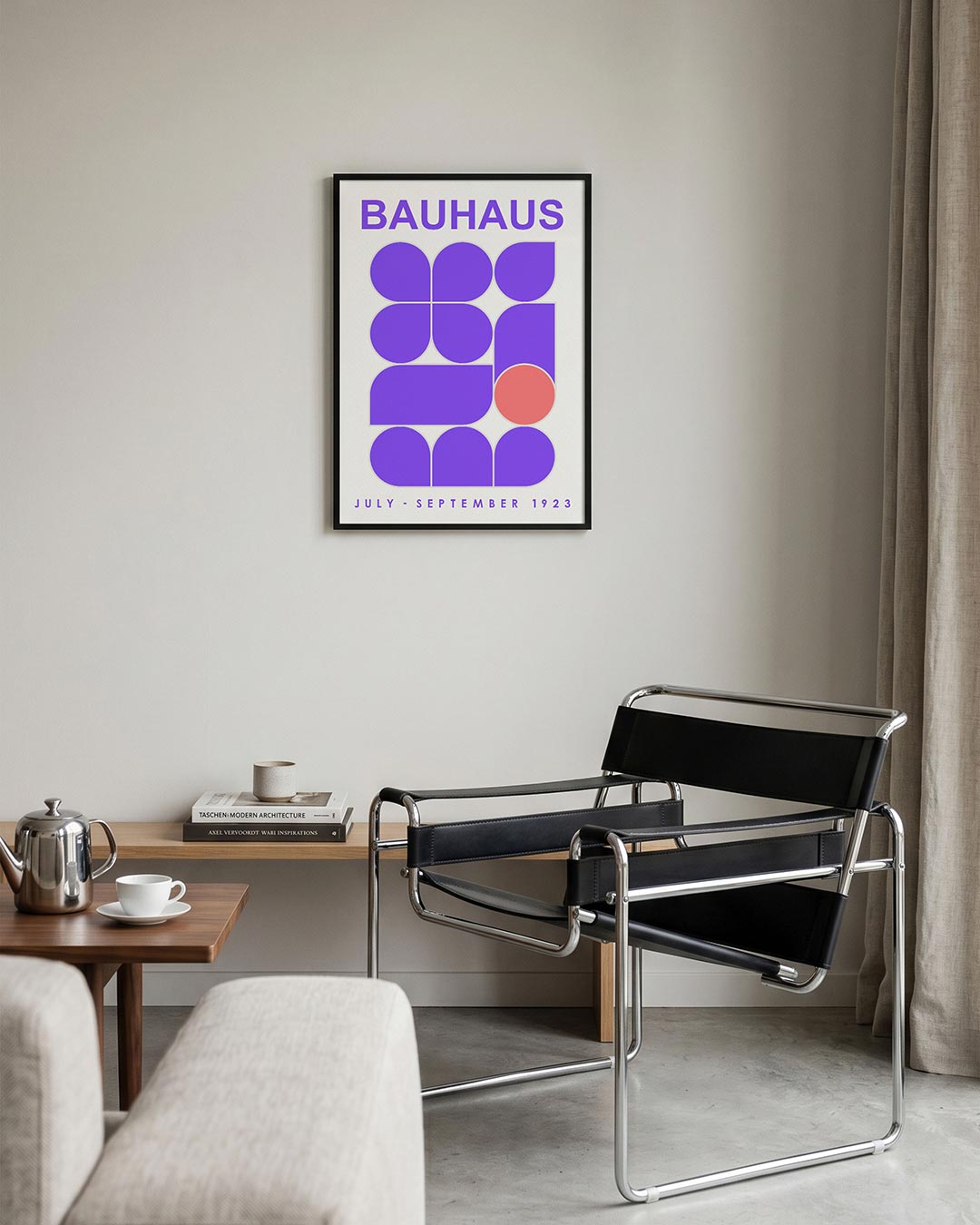 Vormen en kleurvlakken Poster