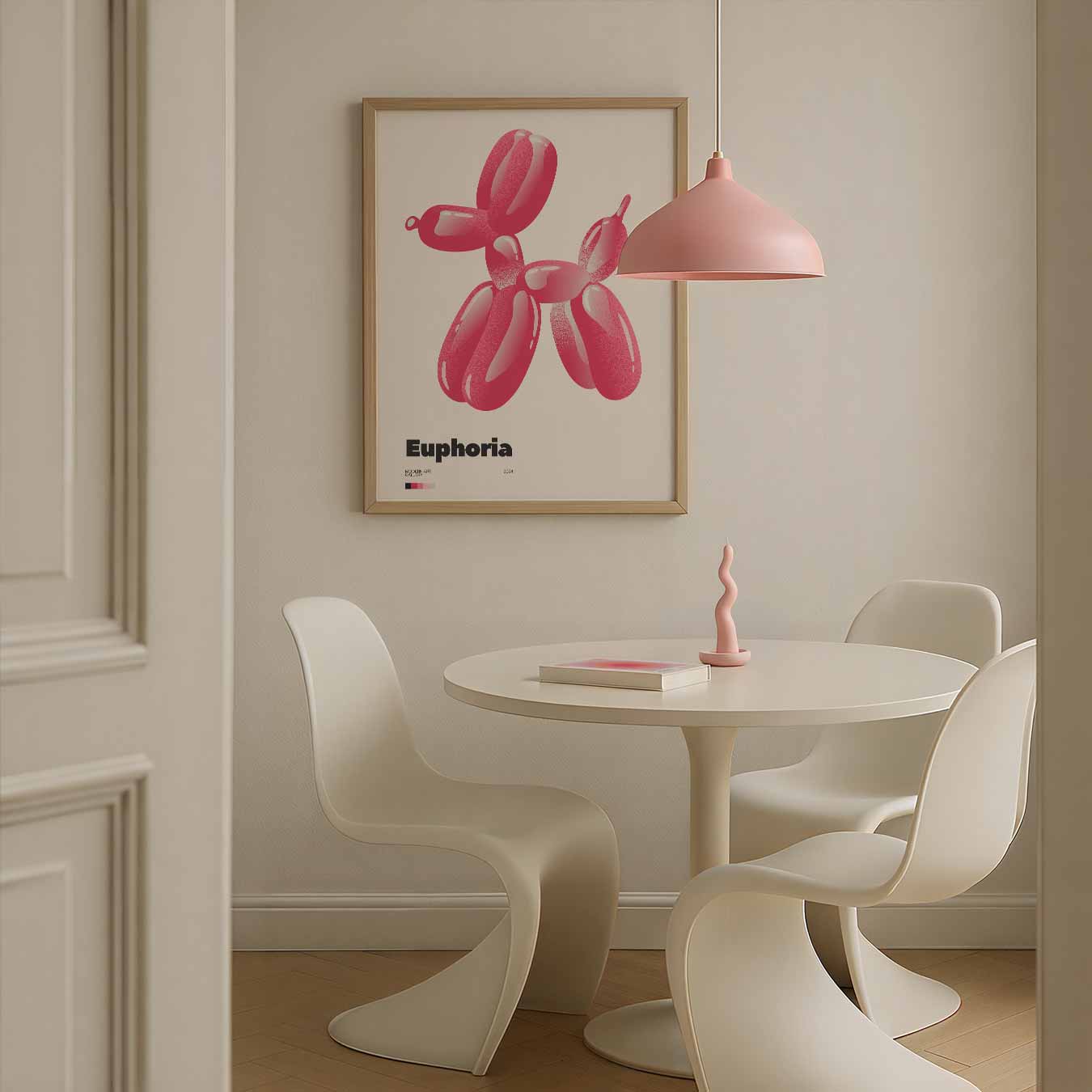 Balloon Hondje Poster