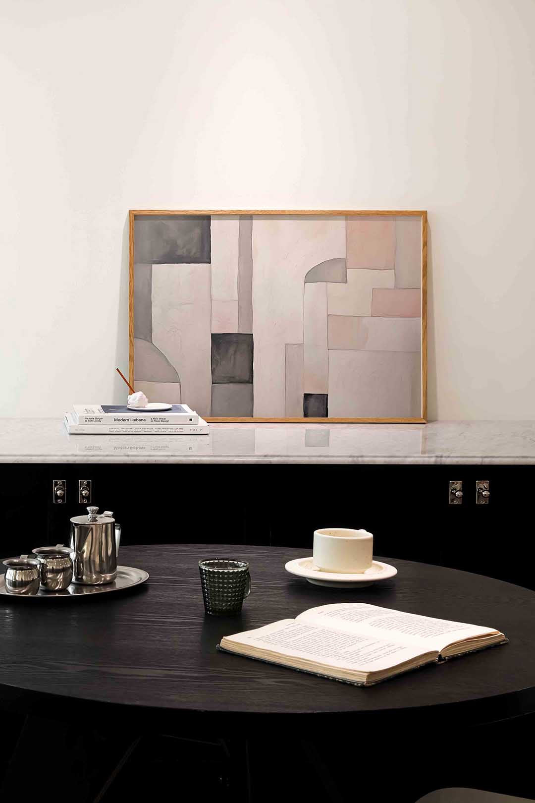 Abstracte vormen Poster