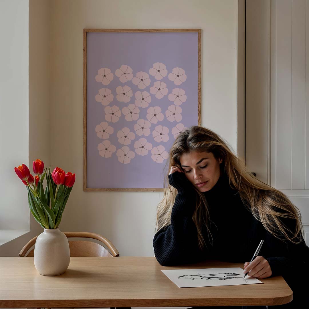 Bloemenpracht Poster-WallArtistic