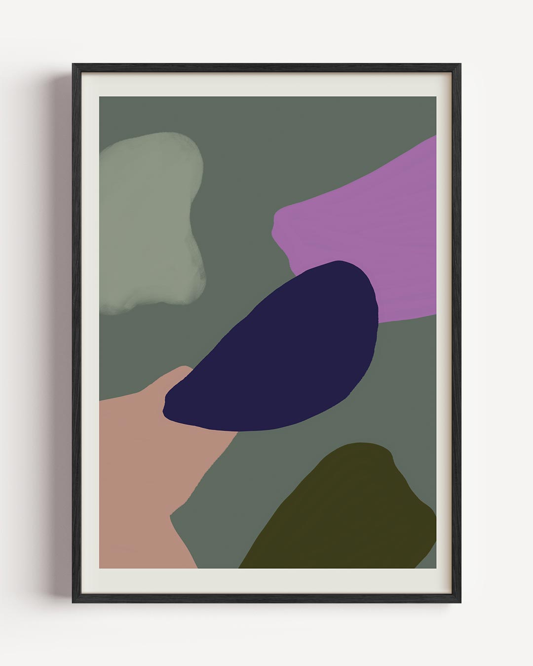 Abstracte Kleurrijke Harmonie Poster-WallArtistic