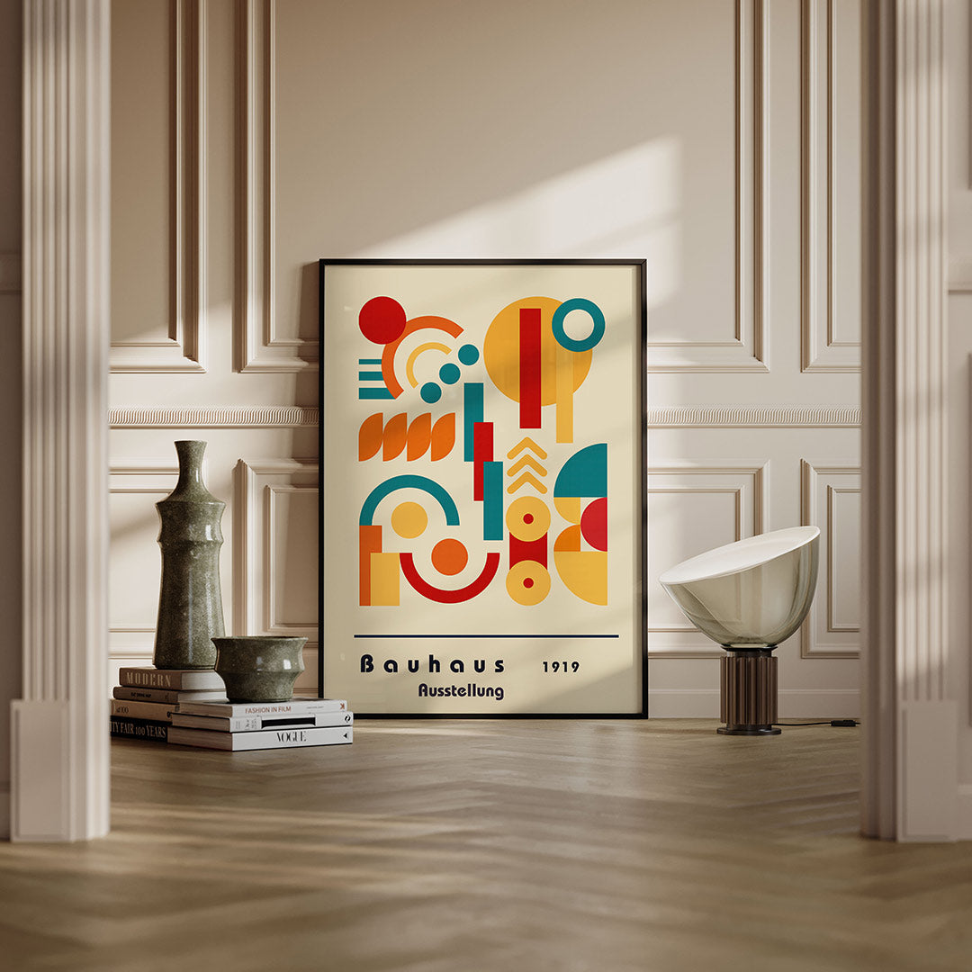 Vorm en kleur Poster