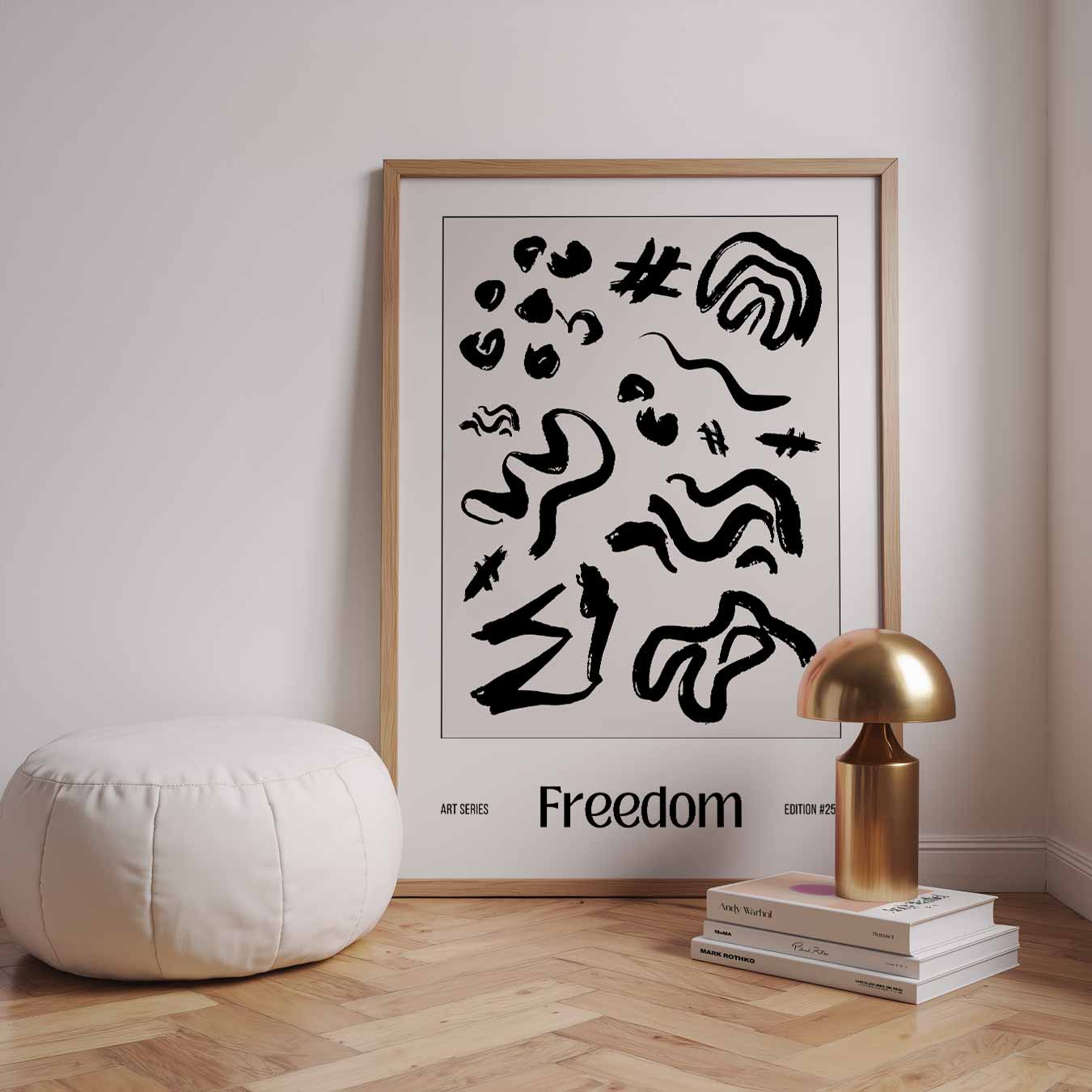 Artistieke Vrijheid Poster-WallArtistic