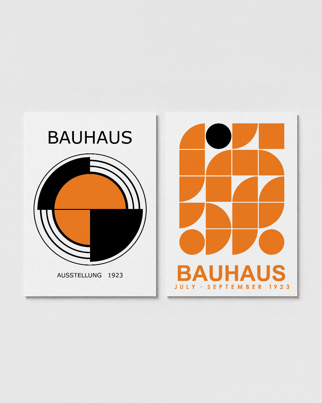 Cirkelpatroon en kleur Posterset
