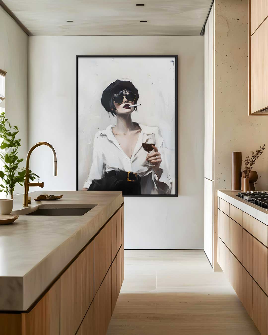 Chic en Nonchalant Kunstwerk-canvas-dibond-plexiglas-wanddecoratie-WallArtistic